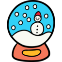 decoration,shapes,christmas,snow,ornament,snow globe,tree